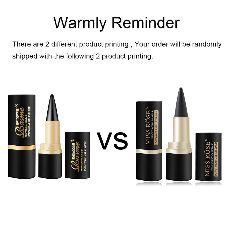 Creamy Texture Eyeliner Pencil - Smudge-Proof, Waterproof, Easy Application