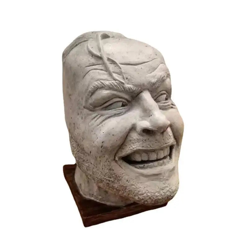 Halloween Johnny's Book Stall Decorations Home Courtyard Face Simulation