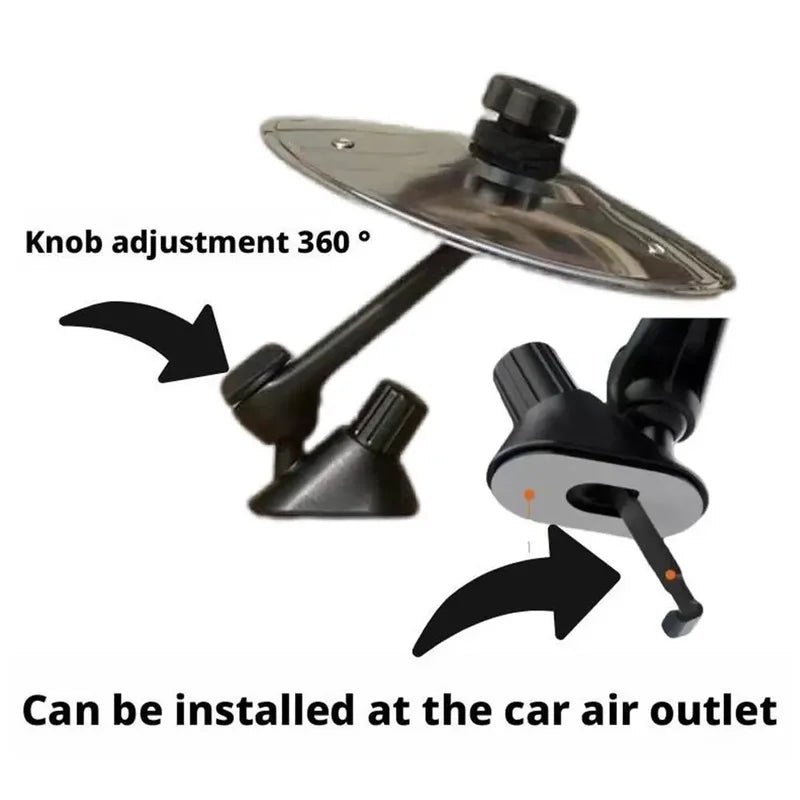 Car Vent Cymbal Drumming Toy - Universal Mini Percussion Accessory for Automotive Interior