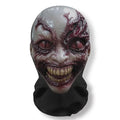Halloween Ghost Face 3D Mask Balaclava Full Face Mesh Skull Headcover Cosplay Prop