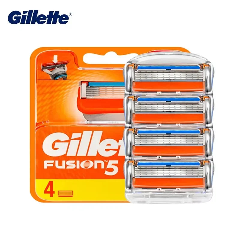 Gillette Fusion Razor Blade Refills for Safety Razors - Comfort & Cooling US