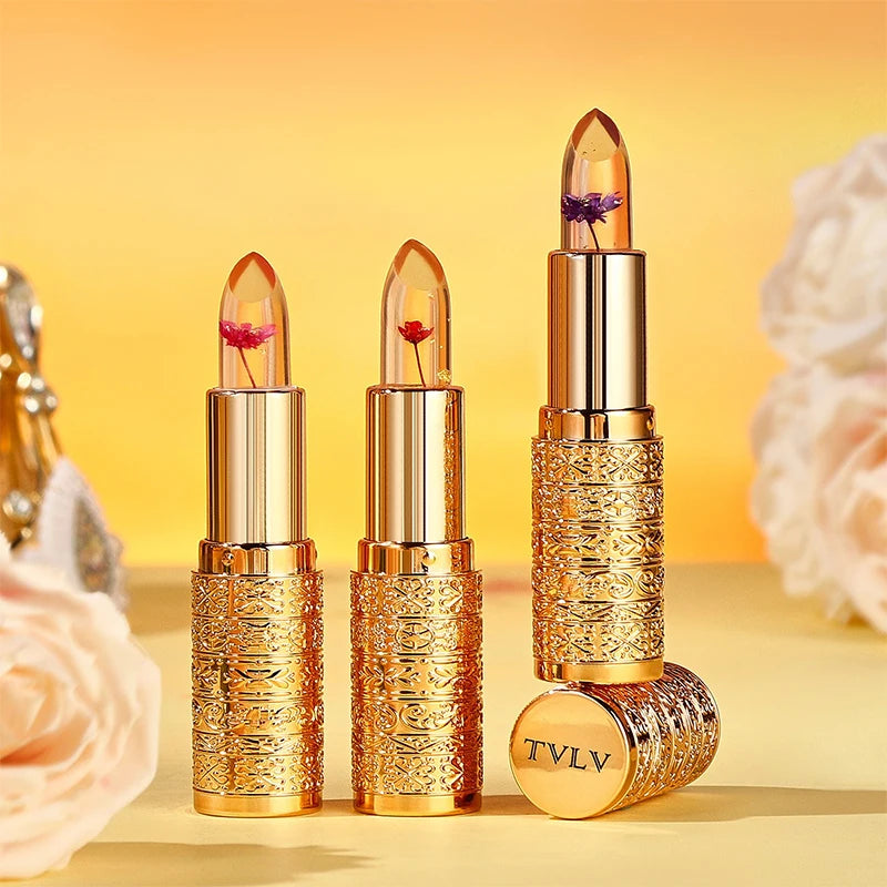 Color-Changing Petal Lipstick for Women Moisturizing Long-Lasting Lip Balm