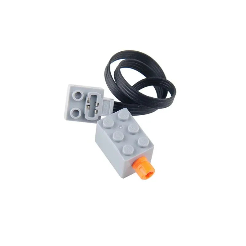 Mini Power Motor for Building Blocks - Compatible with Lego, 24x16mm, 1/2/4pcs