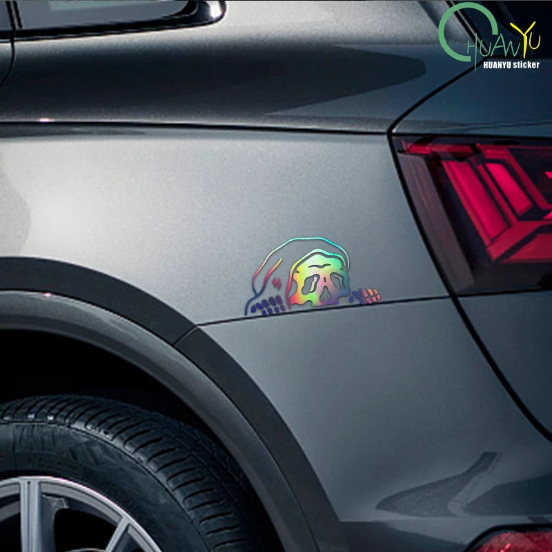 Halloween Skeleton Car Sticker Decals Windshield Window Vinyl Decor