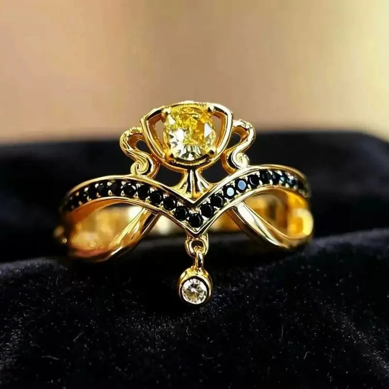 Anime Magic Academy Wizard Cosplay Ring Set Halloween Costume Accessories