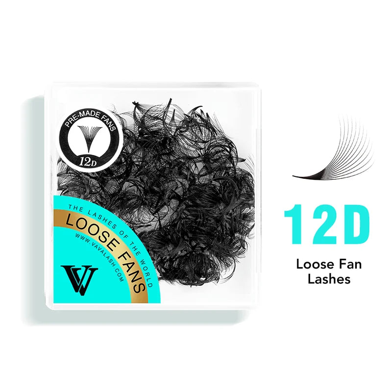 Premade Russian Lash Fans - 10D-14D Pointed Base False Eyelash Extensions