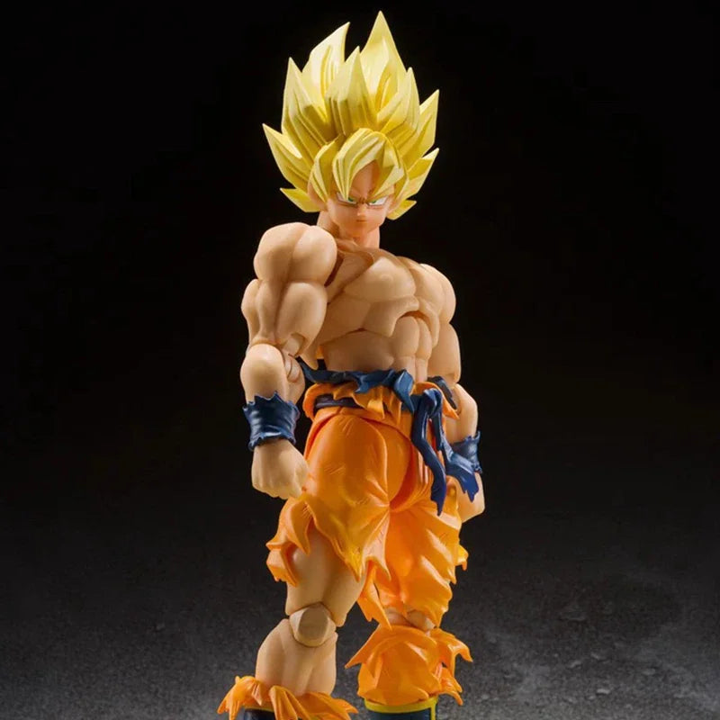 Dragon Ball Super Saiyan Action Figure Set - 17cm Collectible Model Ornaments