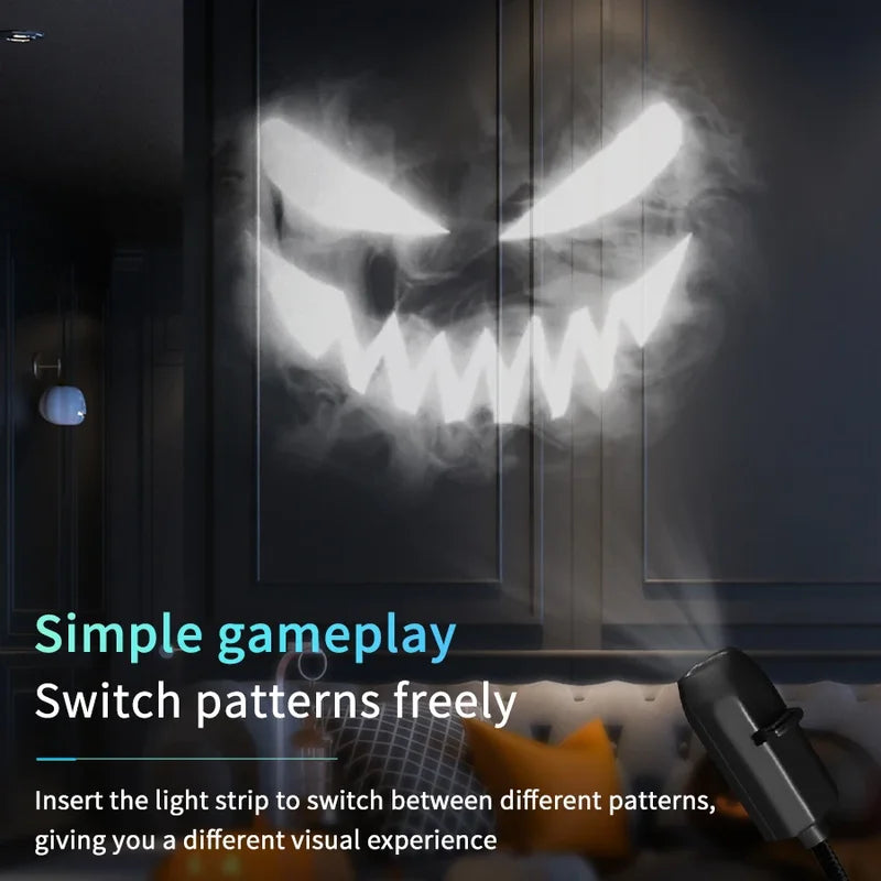 USB Projection Light Planet Halloween Ceiling Decoration Indoor Lamp