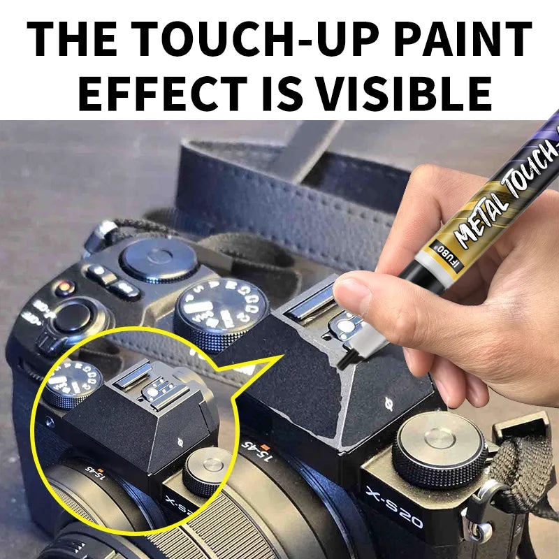 Universal Touch-Up Paint Pen 20g for Car, Camera, Thermos & More - Black
