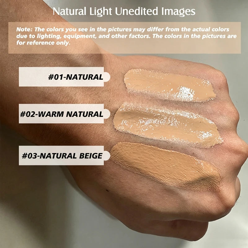 Custom Logo Liquid Foundation 30ml SPF 20 Long-Lasting Oil-Free Face Makeup