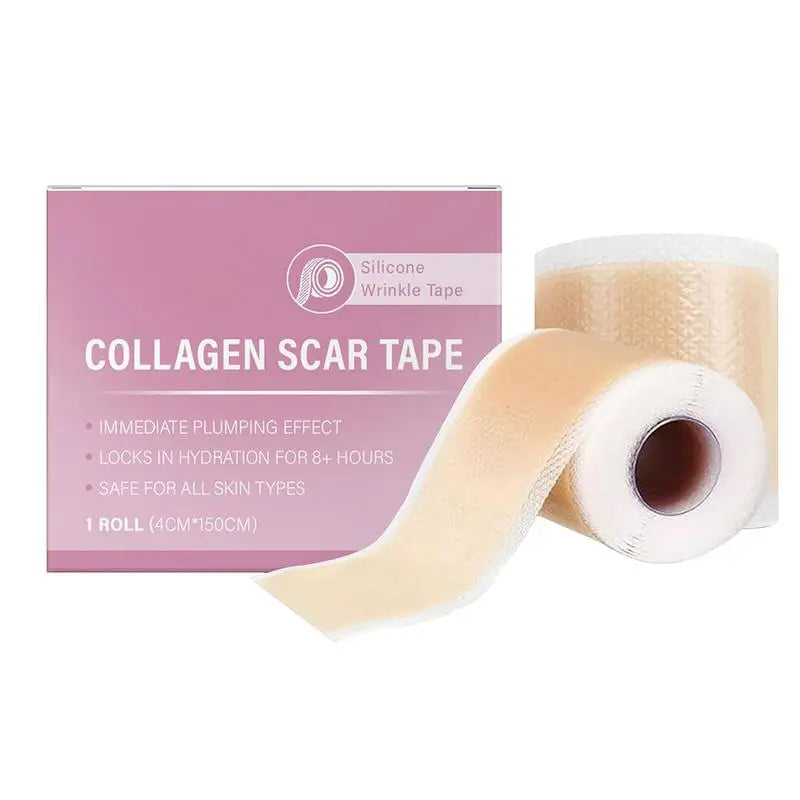 Silicone Scar Sheets 4cm x 150cm Reusable Skin Care Tape for Scar Removal