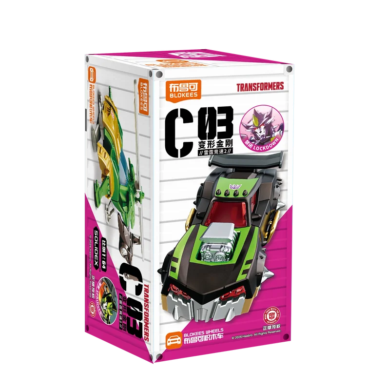 Transformers Wheels C03 Wreck & Rule 1:64 Scale Action Figure Collectible Model Kit