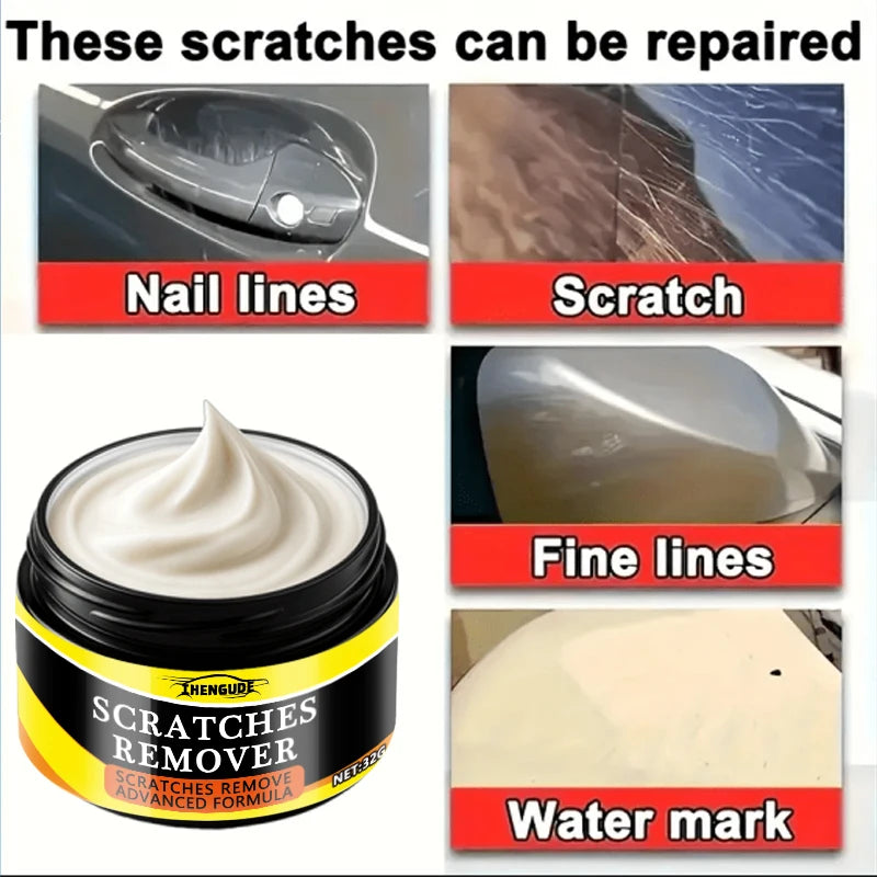 Car Scratch Repair Wax 32g - Instant Long-Lasting Paint Protection & Minor Scratch Removal
