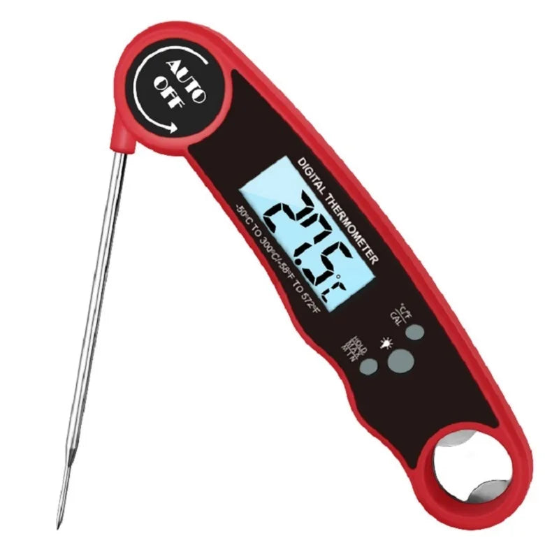 Digital Meat Thermometer for Cooking & BBQ - Instant Read, Waterproof, LCD Display