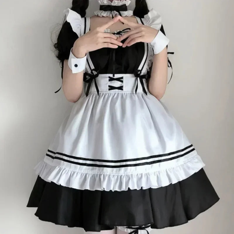 Lolita Cosplay Dress for Women and Girls - Cute Anime Style Outfit, Plus Size Variants