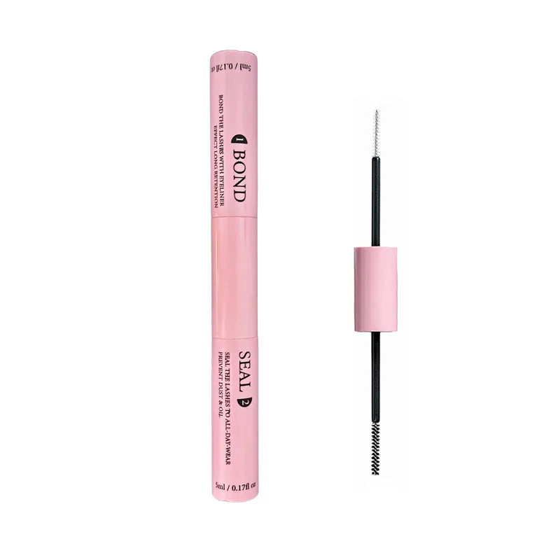 Lash Bond and Seal Kit 10ml with 5ml Lash Glue & Tweezers - Strong Hold