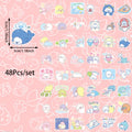 Sea Creature Sticker Set for Decorations - Small Party Gift