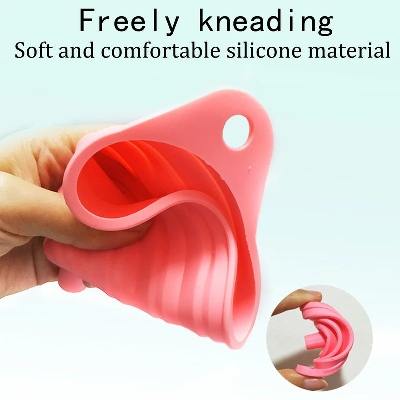 Diamond Painting Tools Funnel - Silicone Collapsible Beads Container for 5D DIY Kits
