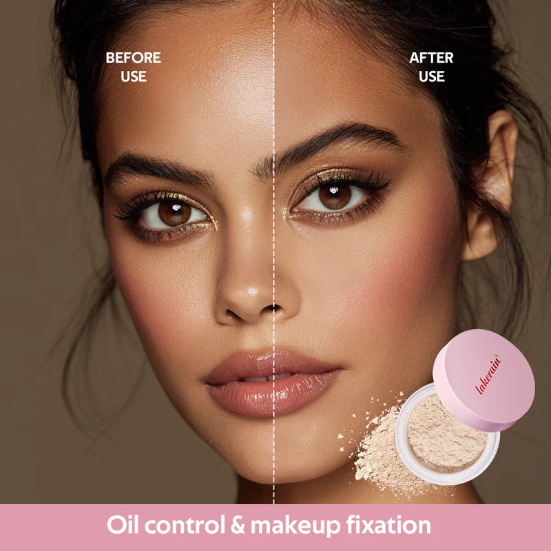 Translucent Setting Powder for Matte Finish Oil Control & Makeup Fixation