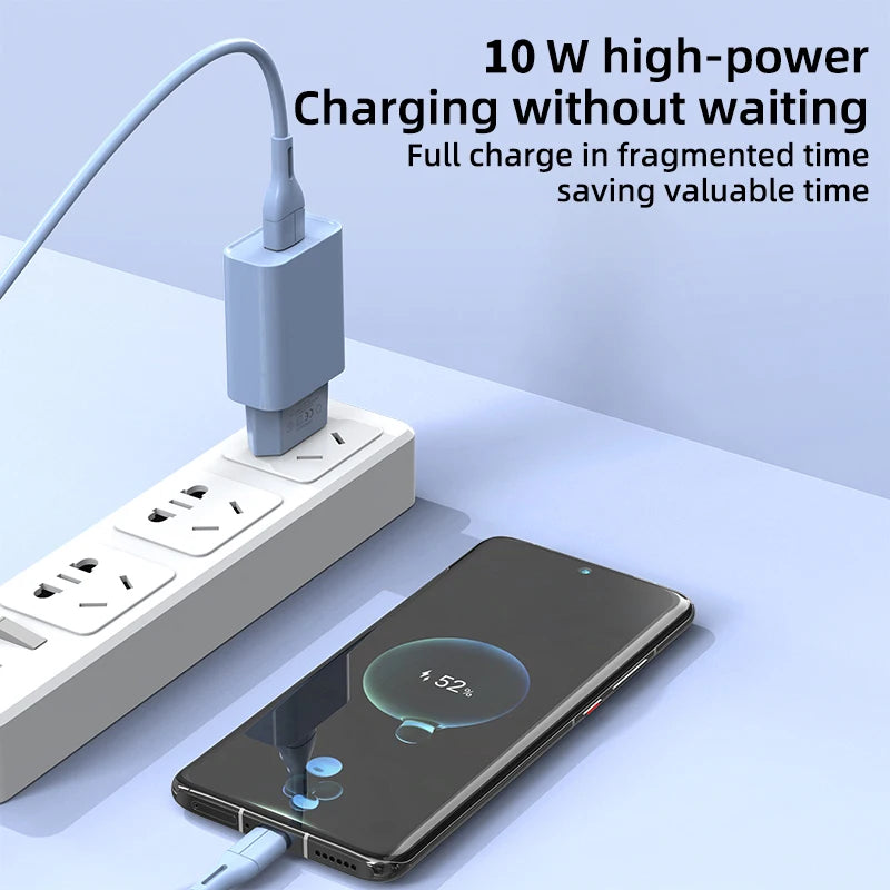 Universal 5V 2A USB Wall Charger 10W Fast Charging Power Adapter for Smartphones
