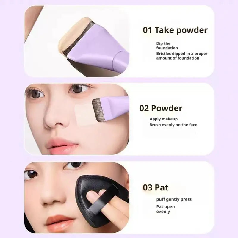Flat Foundation Brush - High-Quality Makeup Tool for Flawless Skin