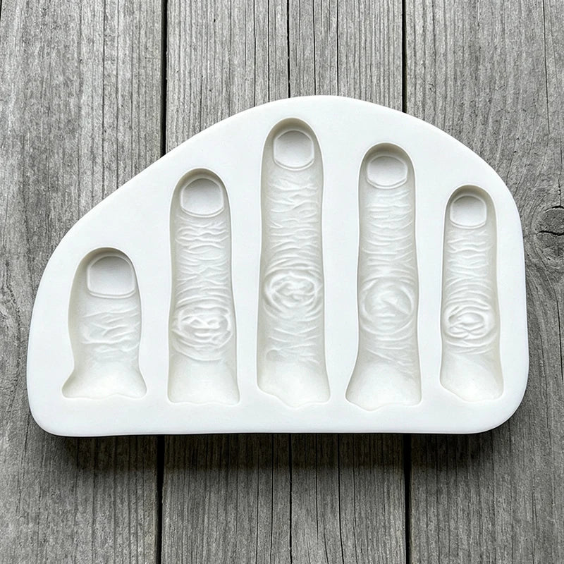 Halloween Silicone Finger Mold for Cake Decorating and Sugarcraft
