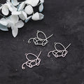 Heart-Shaped Jewelry Charms Set for Necklace Bracelet Crafting - 3 Pieces