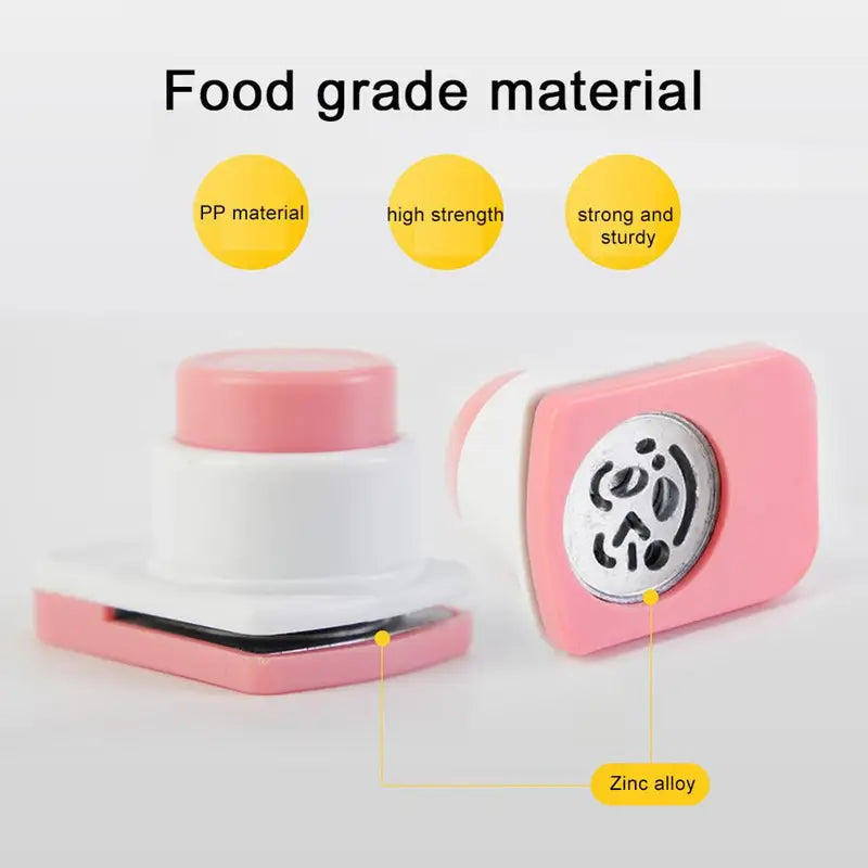 Seaweed Nori Punch Cutter for Rice Balls - Cartoon Smile Face Sushi Mold