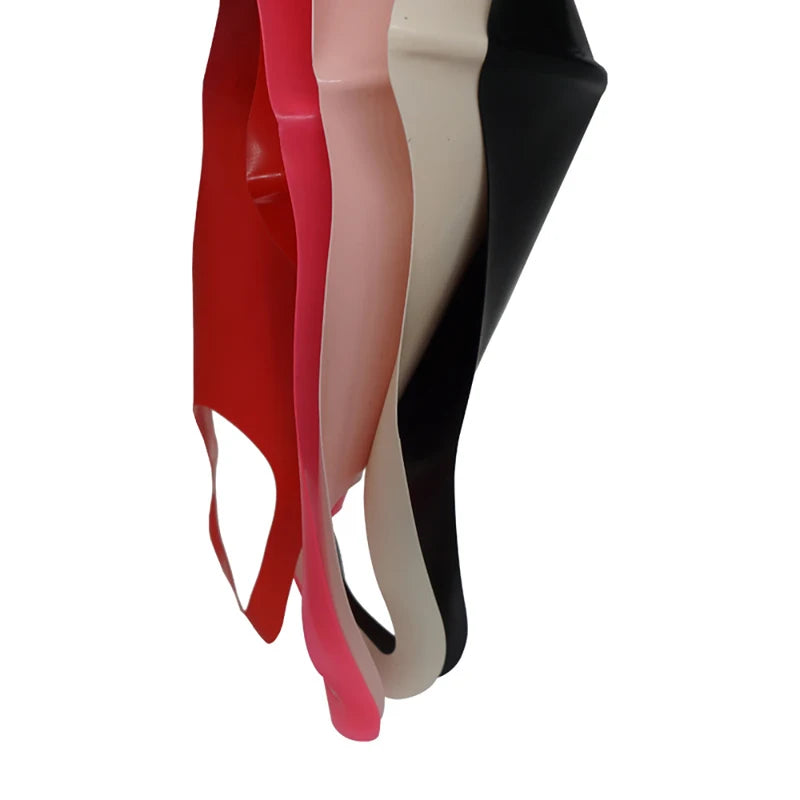 Natural Latex Face Mask Hood Costume Mask Rubber Party Wear Reusable Dust Mask