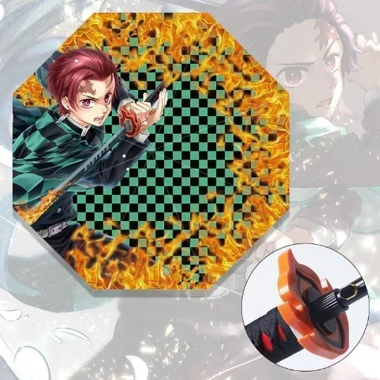 Demon Slayer Kimetsu No Yaiba Umbrella Katana - Anime Sword Design, Real Size