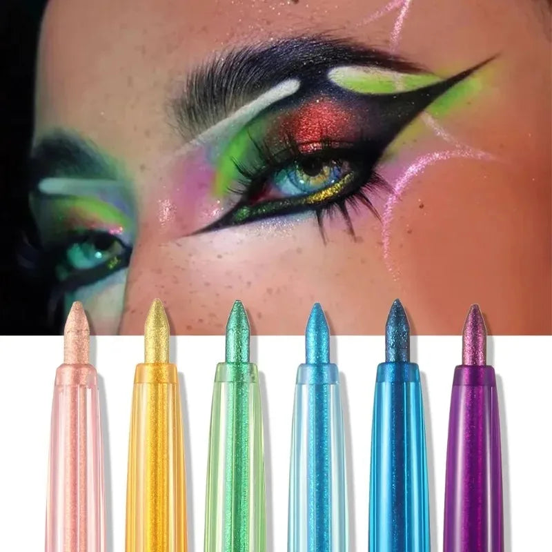 Multicolor Metallic Eyeliner Gel Pen - Chameleon Eye Makeup & Eyeshadow