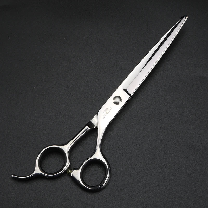 7-Inch Hair Cutting Scissors - Professional 440C Steel Barber Shears with Adjustable Tension