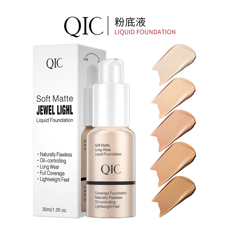 30ml Full Coverage Matte Concealer for Dark Circles & Skin Imperfections