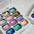 Non-Wipe 3D Aurora Nail Gel for Manicure - Texture Styling & Highlight