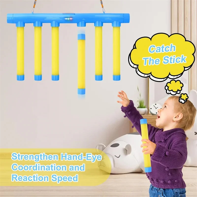 Kids Falling Sticks Game Educational Reaction Toy Parent-Child Sports