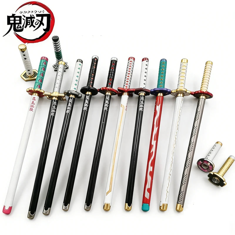 Anime Signature Pen Set - Demon Slayer Day Wheel Stationery with Multiple Colors