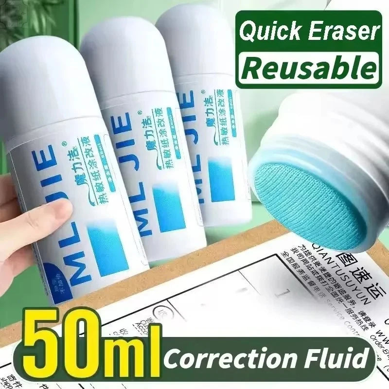Thermal Paper Privacy Eraser for Parcel Shipping Labels - Anti-Peep Identity Protection