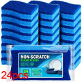 24 Quick Cleaning Sponges - Scratch-Free Dishwashing & Surface Cleaning