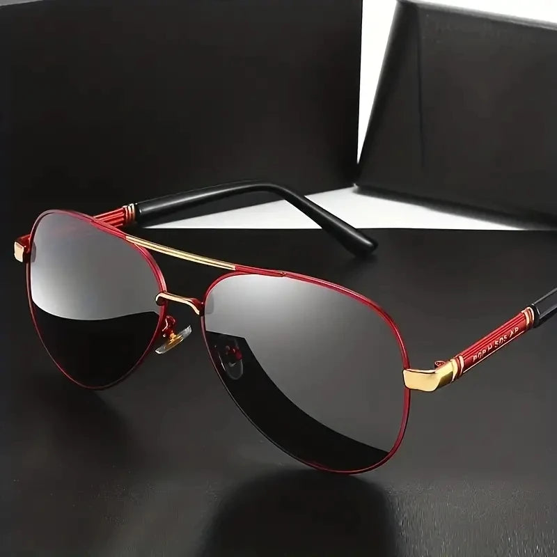 Polarized Men’s Sunglasses UV400 Driver Fishing Outdoor Sport Glasses