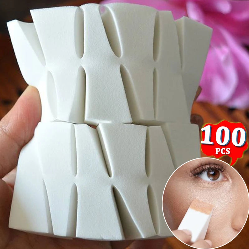 Makeup Sponge Set - Latex Triangular Face Foundation & Concealer Puffs