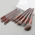 13-Piece Makeup Brush Set with Soft Synthetic Fibers for Face & Eye Makeup