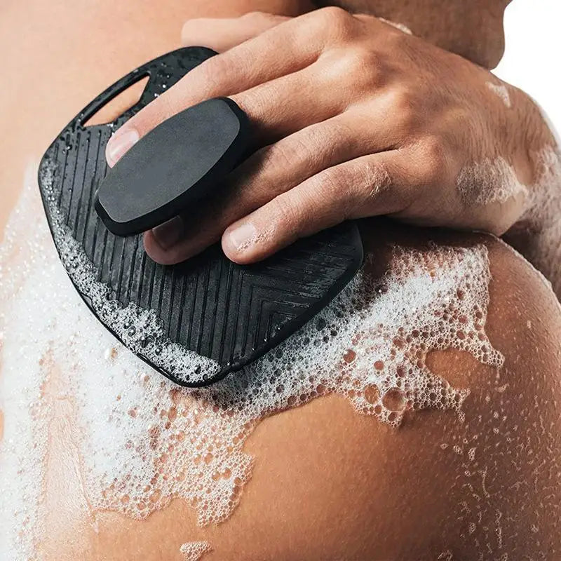 Silicone Exfoliating Body Brush for Gentle Cleansing & Massage