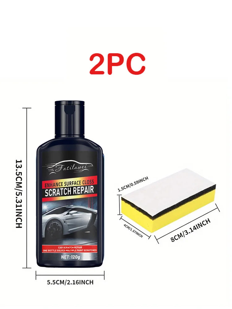 Car Scratch Repair & Polishing Wax - Paint Restoration for All Vehicles