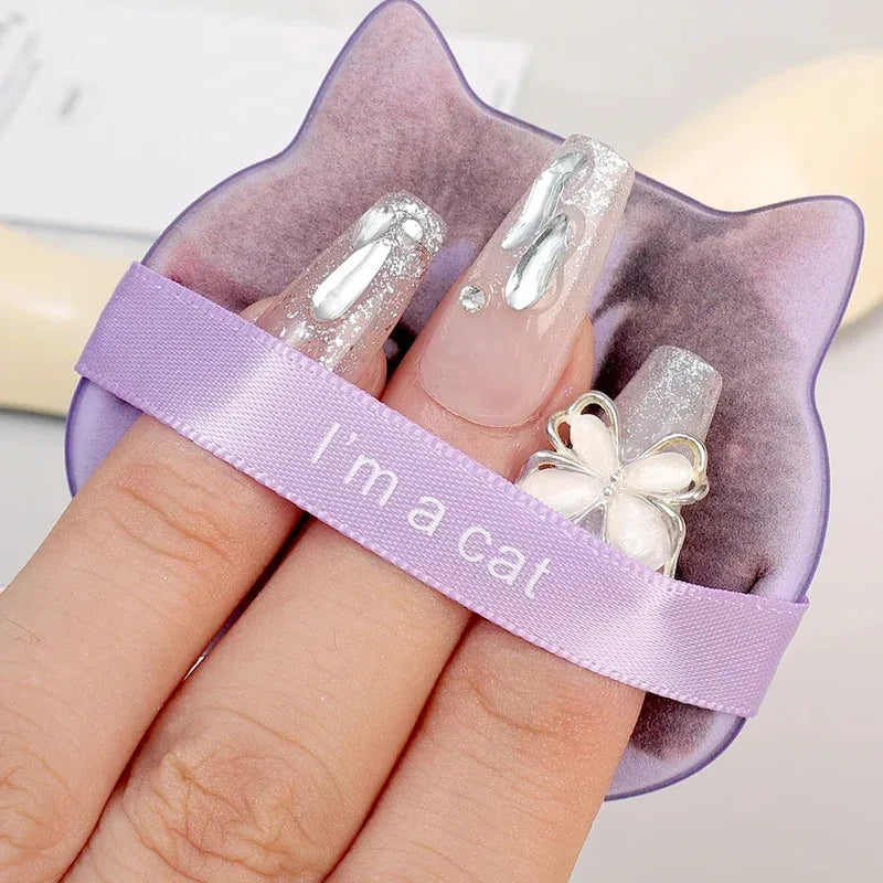 Cute Cat Paw Makeup Puff Sponge Dual-Use Foundation Concealer Tool