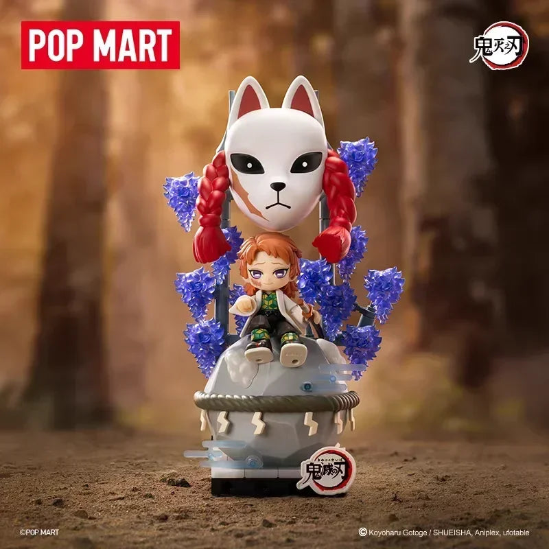 POP MART Demon Slayer Unwavering Resolve Arc Mystery Bag Anime Doll Figures Blind Box Collectible Toy
