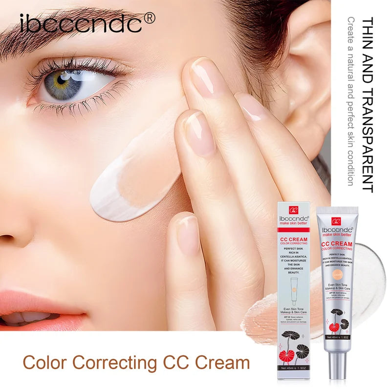 Moisturizing Correcting CC Cream Waterproof Anti-Sweat Makeup for Women
