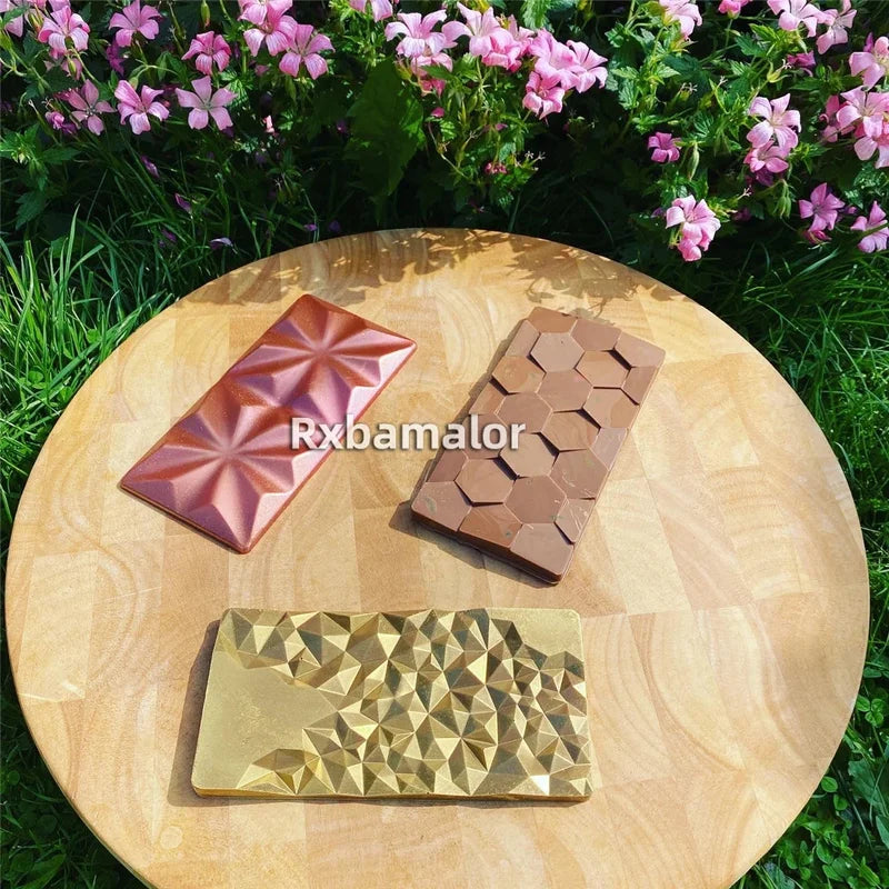 Polycarbonate Candy & Chocolate Molds for Baking and Confectionery - Multiple Colors