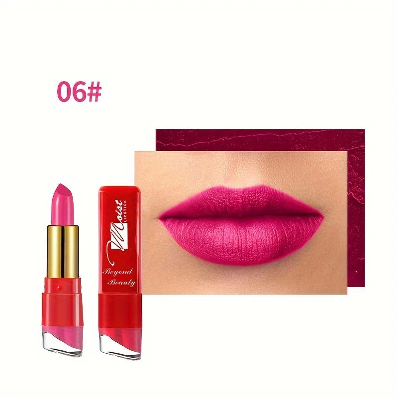 Creamy Long Lasting Lipstick Set for Women and Beginners - 12 Colors