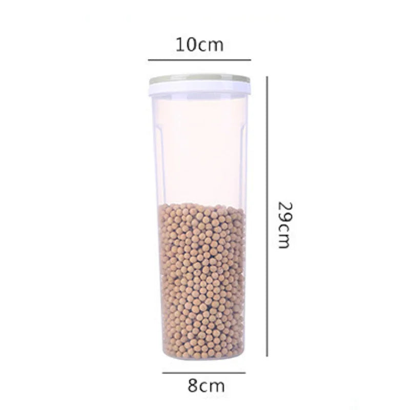 Large Capacity Food Storage Box - Leakproof Grain and Pasta Containers