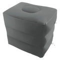 Inflatable Travel Footrest Pillow for Kids - Airplane Car Bus Resting Cushion